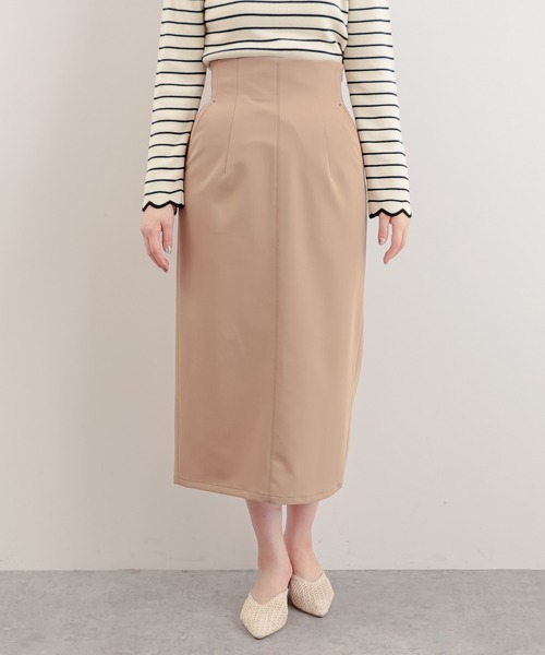 natural couture(ナチュラルクチュール)の「きれいなカラーおしゃれスカート(スカート・レディース・ベージュ/アイボリー/イエロー・FREE)」の22枚目の写真