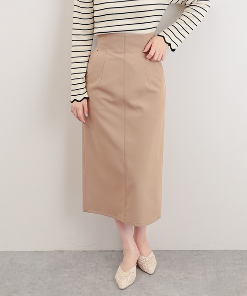 natural couture(ナチュラルクチュール)の「きれいなカラーおしゃれスカート(スカート・レディース・ベージュ/アイボリー/イエロー・FREE)」の13枚目の写真