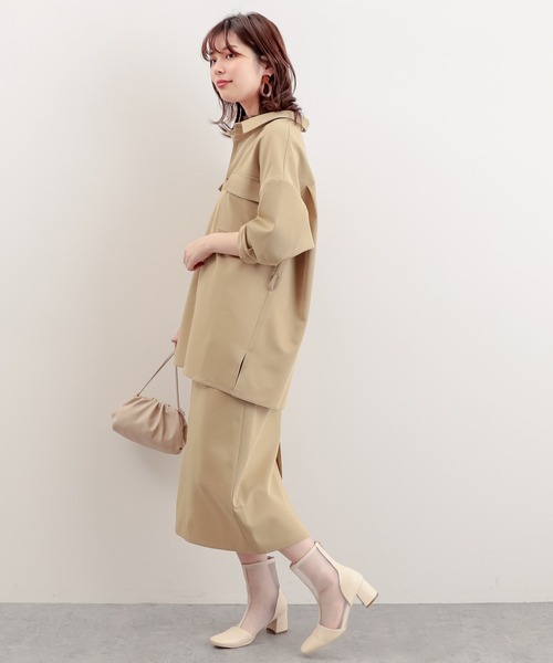natural couture(ナチュラルクチュール)の「きれいなカラーおしゃれスカート(スカート・レディース・ベージュ/アイボリー/イエロー・FREE)」の17枚目の写真