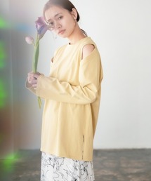 mysty woman | ショルダーホールロンT 938372(Tシャツ/カットソー)