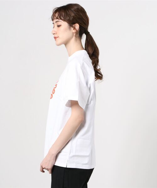 MOUNTAIN SMITH(マウンテンスミス)の「ST:MOUNTAIN SMITH MOUNTAINEER TEE S/S : マウンテンスミス 半袖Tシャツ(Tシャツ/カットソー・レディース・ホワイト/ブラック/ベージュ・S/M/L)」の7枚目の写真