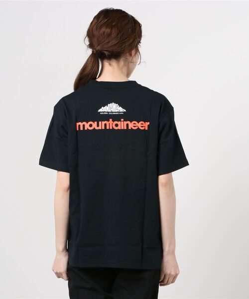 MOUNTAIN SMITH(マウンテンスミス)の「ST:MOUNTAIN SMITH MOUNTAINEER TEE S/S : マウンテンスミス 半袖Tシャツ(Tシャツ/カットソー・レディース・ホワイト/ブラック/ベージュ・S/M/L)」の6枚目の写真