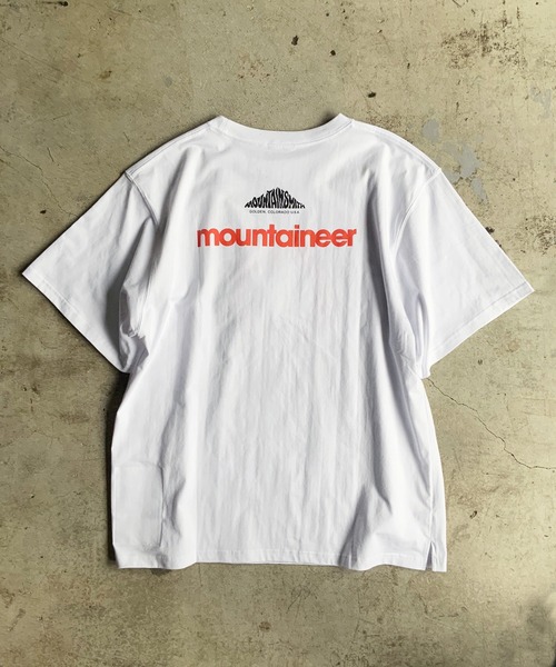 MOUNTAIN SMITH(マウンテンスミス)の「ST:MOUNTAIN SMITH MOUNTAINEER TEE S/S : マウンテンスミス 半袖Tシャツ(Tシャツ/カットソー・レディース・ホワイト/ブラック/ベージュ・S/M/L)」の20枚目の写真