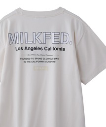 MILKFED. | S/S TEE EMBROIDERED BAR AND STENCIL(Tシャツ/カットソー)