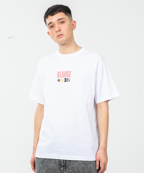 XLARGE（エクストララージ）の「S/S TEE XLARGE RECORD（Tシャツ/カットソー・メンズ・ホワイト/イエロー/ブラック・L/S/XL/M）」の11枚目の写真