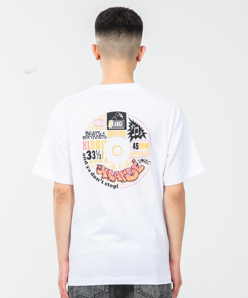 XLARGE（エクストララージ）の「S/S TEE XLARGE RECORD（Tシャツ/カットソー・メンズ・ホワイト/イエロー/ブラック・L/S/XL/M）」の14枚目の写真