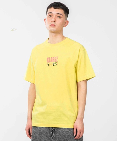 XLARGE（エクストララージ）の「S/S TEE XLARGE RECORD（Tシャツ/カットソー・メンズ・ホワイト/イエロー/ブラック・L/S/XL/M）」の16枚目の写真