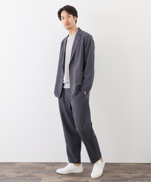 417 EDIFICE（フォーワンセブンエディフィス）の「【ジャケット+パンツの2点セット】オーバーサイズカジュアルセットアップ（テーラードジャケット・メンズ・チャコールグレー/グレー/その他4・MEDIUM/LARGE/SMALL）」の4枚目の写真