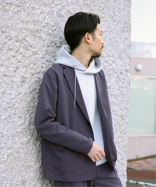 417 EDIFICE（フォーワンセブンエディフィス）の「【ジャケット+パンツの2点セット】オーバーサイズカジュアルセットアップ（テーラードジャケット・メンズ・チャコールグレー/グレー/その他4・MEDIUM/LARGE/SMALL）」の10枚目の写真