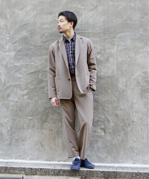 417 EDIFICE（フォーワンセブンエディフィス）の「【ジャケット+パンツの2点セット】オーバーサイズカジュアルセットアップ（テーラードジャケット・メンズ・チャコールグレー/グレー/その他4・MEDIUM/LARGE/SMALL）」の8枚目の写真