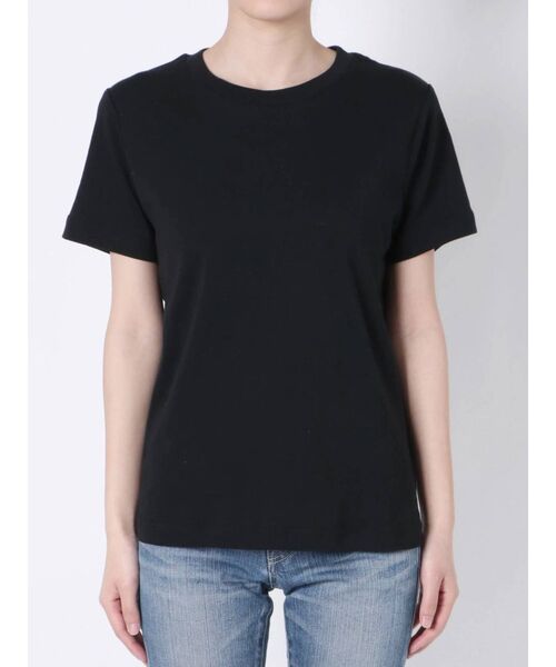 Ungrid(アングリッド)の「オーガニックコットンTee(Tシャツ/カットソー・レディース・ブラック/オフホワイト/モカ・FREE)」の14枚目の写真
