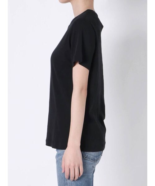Ungrid(アングリッド)の「オーガニックコットンTee(Tシャツ/カットソー・レディース・ブラック/オフホワイト/モカ・FREE)」の19枚目の写真