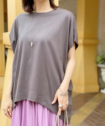 RIVE DROITE | 【WEB限定】ドルマンUネックカットソー(Tシャツ/カットソー)