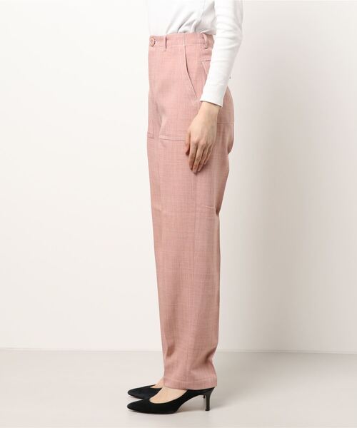 N.（N. Natural Beauty Basic）（エヌエヌナチュラルビューティーベーシック）の「カラーベイカーパンツ（その他パンツ・レディース・ピンク/グリーン・MEDIUM/SMALL）」の4枚目の写真