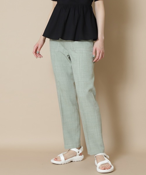 N.（N. Natural Beauty Basic）（エヌエヌナチュラルビューティーベーシック）の「カラーベイカーパンツ（その他パンツ・レディース・ピンク/グリーン・MEDIUM/SMALL）」の8枚目の写真