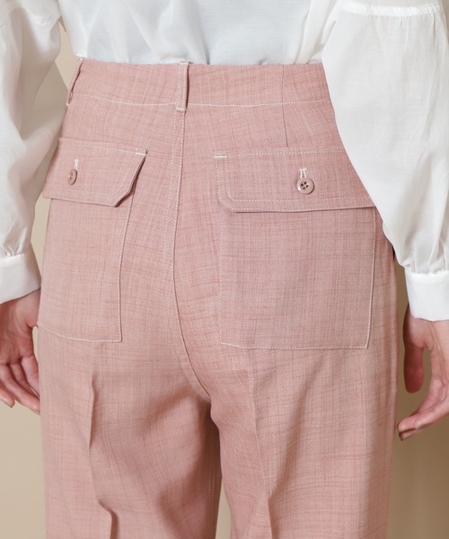 N.（N. Natural Beauty Basic）（エヌエヌナチュラルビューティーベーシック）の「カラーベイカーパンツ（その他パンツ・レディース・ピンク/グリーン・MEDIUM/SMALL）」の14枚目の写真