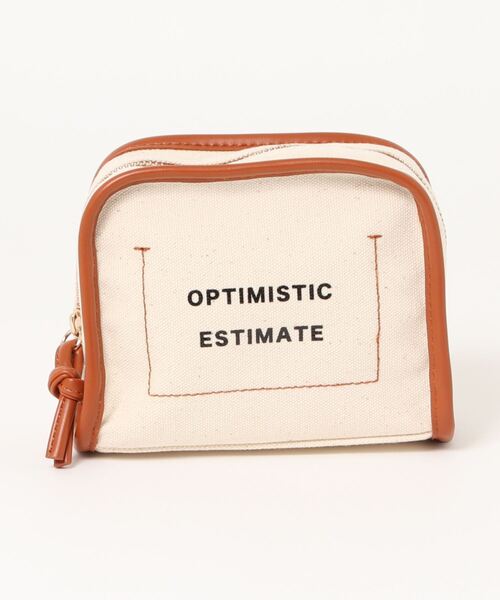 ACCOMMODE（アコモデ）の「キャンバスノットポーチ（ポーチ・レディース・ダークブラウン/ブラウン・FREE）」の6枚目の写真