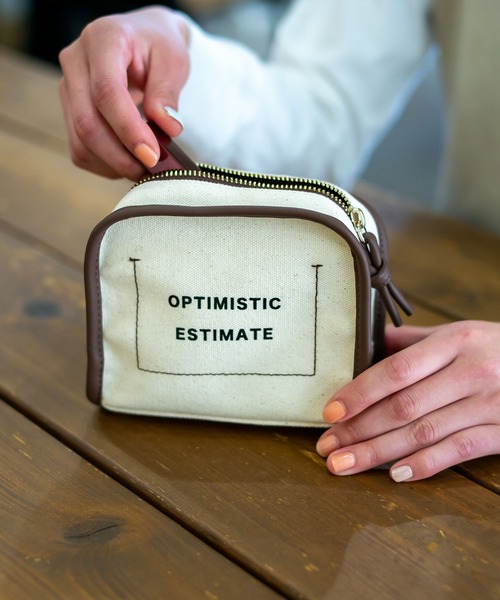 ACCOMMODE（アコモデ）の「キャンバスノットポーチ（ポーチ・レディース・ダークブラウン/ブラウン・FREE）」の8枚目の写真