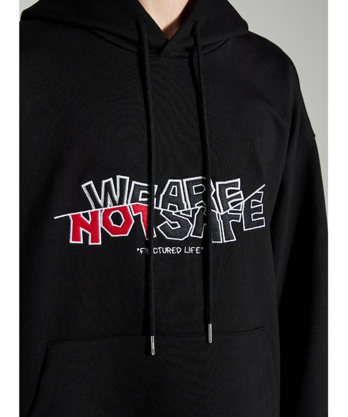 ADD SEOUL（エーディーディーソウル）の「ADD SEOUL/アドソウル/UNISEX SIGNAL HOODIE（パーカー・メンズ・アイボリー/ブラック/ブルー・MEDIUM/LARGE）」の15枚目の写真