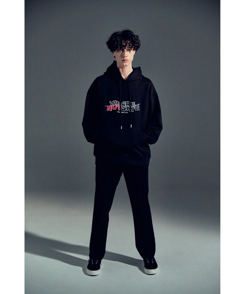 ADD SEOUL（エーディーディーソウル）の「ADD SEOUL/アドソウル/UNISEX SIGNAL HOODIE（パーカー・メンズ・アイボリー/ブラック/ブルー・MEDIUM/LARGE）」の22枚目の写真