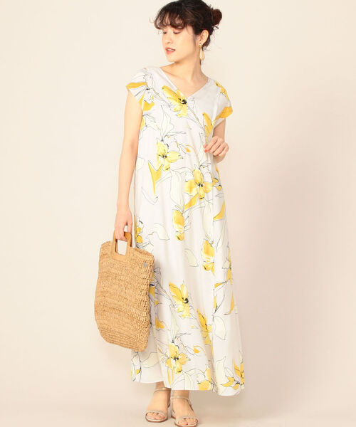 【新品】NOLLEY'S Sophi 花柄ロングワンピース　28,600円 新品】NOLLEY'S Sophi 花柄ロングワンピースノーリーズ