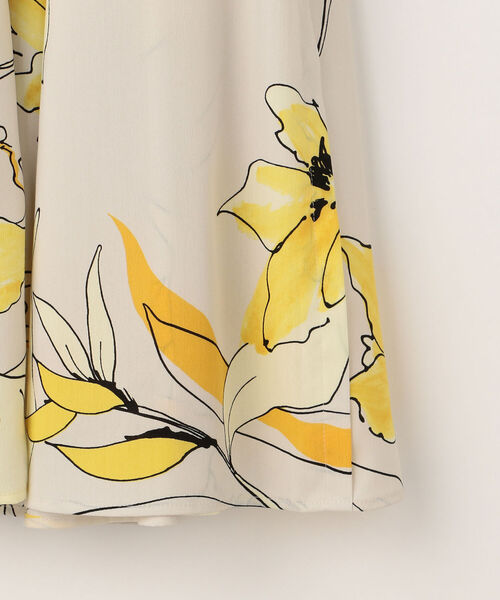 NOLLEY’S Sophi（ノーリーズソフィ）の「花柄プリントワンピース（ワンピース・レディース・ホワイト系その他4・38/36）」の10枚目の写真