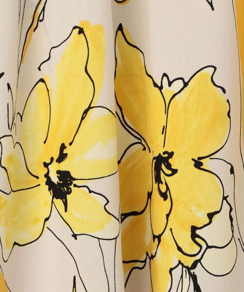 NOLLEY’S Sophi（ノーリーズソフィ）の「花柄プリントワンピース（ワンピース・レディース・ホワイト系その他4・38/36）」の5枚目の写真