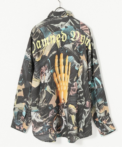 VYNER ARTICLES（ヴァイナー アーティクルズ）の「【VYNER ARTICLES/ヴァイナー アーティクルズ】Oversize Shirt - Comic3 D（シャツ/ブラウス・メンズ・ブラック系その他・SMALL/MEDIUM）」の15枚目の写真