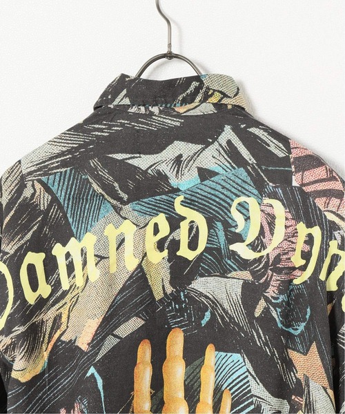 VYNER ARTICLES（ヴァイナー アーティクルズ）の「【VYNER ARTICLES/ヴァイナー アーティクルズ】Oversize Shirt - Comic3 D（シャツ/ブラウス・メンズ・ブラック系その他・SMALL/MEDIUM）」の5枚目の写真
