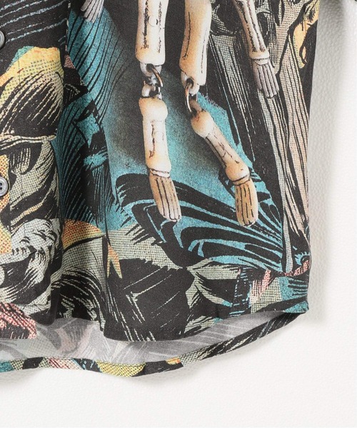 VYNER ARTICLES（ヴァイナー アーティクルズ）の「【VYNER ARTICLES/ヴァイナー アーティクルズ】Oversize Shirt - Comic3 D（シャツ/ブラウス・メンズ・ブラック系その他・SMALL/MEDIUM）」の13枚目の写真