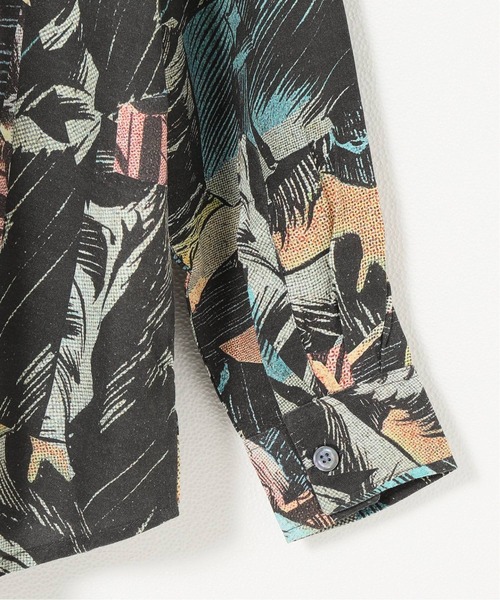 VYNER ARTICLES（ヴァイナー アーティクルズ）の「【VYNER ARTICLES/ヴァイナー アーティクルズ】Oversize Shirt - Comic3 D（シャツ/ブラウス・メンズ・ブラック系その他・SMALL/MEDIUM）」の11枚目の写真