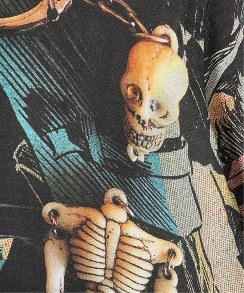 VYNER ARTICLES（ヴァイナー アーティクルズ）の「【VYNER ARTICLES/ヴァイナー アーティクルズ】Oversize Shirt - Comic3 D（シャツ/ブラウス・メンズ・ブラック系その他・SMALL/MEDIUM）」の2枚目の写真