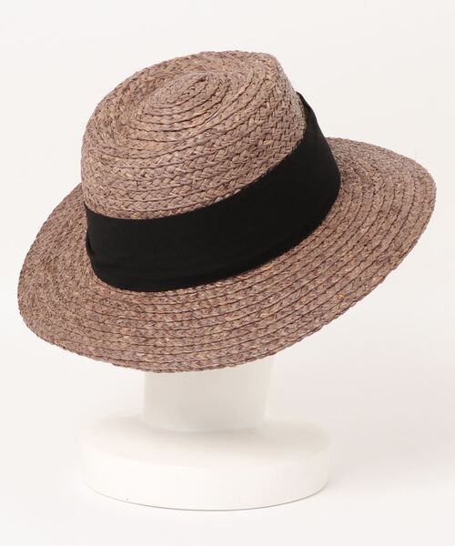 COLONY 2139（コロニートゥーワンスリーナイン）の「ラフィア中折れハット（ハット・レディース・ベージュ/モカ・FREE）」の10枚目の写真