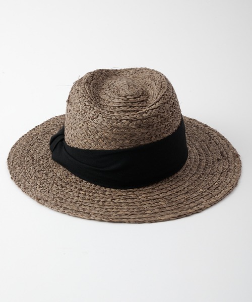 COLONY 2139（コロニートゥーワンスリーナイン）の「ラフィア中折れハット（ハット・レディース・ベージュ/モカ・FREE）」の11枚目の写真