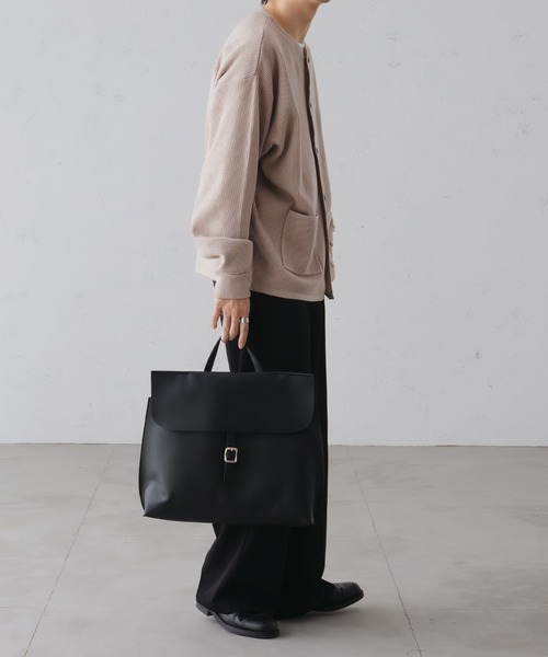 epnok（エプノック）の「３WAYメッセンジャーバッグ（バックパック/リュック・メンズ・グレイッシュベージュ/ブラウン/ブラック・FREE）」の6枚目の写真