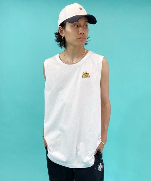ELEMENT(エレメント)の「ELEMENT/エレメント タンクトップ BB021-353(タンクトップ・メンズ・ブラック/ホワイト・XL/L/M)」の5枚目の写真