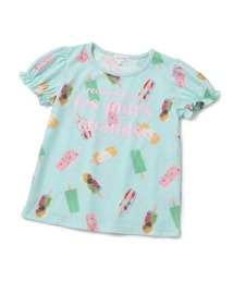 ROPE' PICNIC（ロペピクニック）の「【KIDS】アイスキャンディプリントパフスリーブTシャツ（Tシャツ/カットソー・キッズ）」