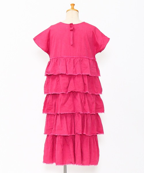 AS KNOW AS de base（アズノゥアズドゥバズ）の「手ほどきフリルＯＰ（ワンピース・レディース・グリーン系その他/ピンク系その他/ベージュ系その他・FREE）」の9枚目の写真