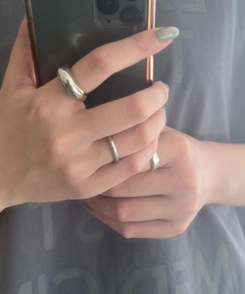 Aunt Marie's（アントマリーズ）の「Plump ring  / プランプリング（リング・レディース・シルバー/ゴールド・FREE）」の3枚目の写真