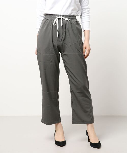 MAISON DE THERESE(メゾン ド テレーズ)の「ウエスト紐ワイドパンツ(その他パンツ・メンズ・ブルー/ブラック/グレー/グリーン・L/M)」の3枚目の写真