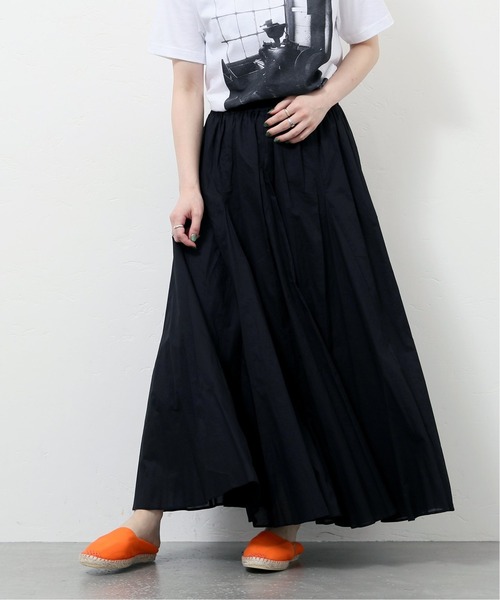 JOINT WORKS（ジョイントワークス）の「J-フレアマキシスカート（スカート・レディース・ブラック/グレー/サックスブルー/ピンク・FREE）」の2枚目の写真