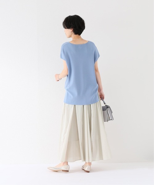 JOINT WORKS（ジョイントワークス）の「J-フレアマキシスカート（スカート・レディース・ブラック/グレー/サックスブルー/ピンク・FREE）」の8枚目の写真