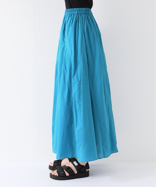 JOINT WORKS（ジョイントワークス）の「J-フレアマキシスカート（スカート・レディース・ブラック/グレー/サックスブルー/ピンク・FREE）」の14枚目の写真