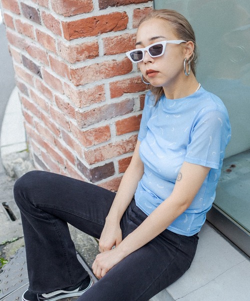 RASVOA（ラスボア）の「ＢＡＤサングラス（サングラス・レディース・ブラック/オフホワイト/ブラック系その他・FREE）」の16枚目の写真