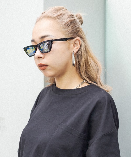 RASVOA（ラスボア）の「ＢＡＤサングラス（サングラス・レディース・ブラック/オフホワイト/ブラック系その他・FREE）」の21枚目の写真