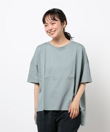 earth music&ecology | 吸水速乾サイドスリットBIGプルオーバー ＊(Tシャツ/カットソー)