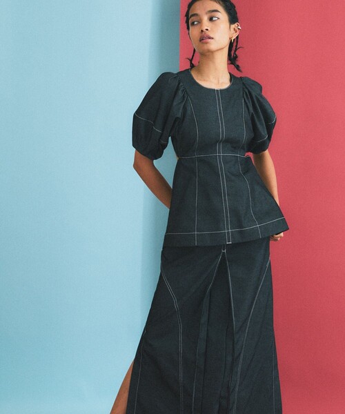 INella（イネラ）の「【INella(イネラ)】バックカットアウトブラウス  