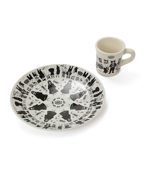 mmts（マミタス）の「ヒグチユウコ×mmts / 中川猫 マグカップ（グラス