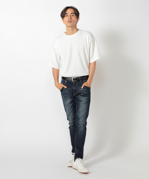 UNION STATION（ユニオンステーション）の「“Gloomy Tuesday” 【憂鬱な火曜日】【11oz】中空糸ストレッチデニム（デニムパンツ・メンズ・ブルー/サックスブルー・LL/S/M/L）」の3枚目の写真