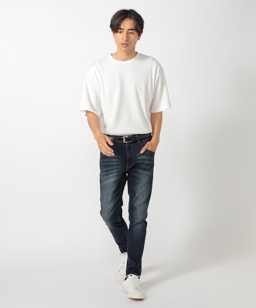 UNION STATION（ユニオンステーション）の「“Gloomy Tuesday” 【憂鬱な火曜日】【11oz】中空糸ストレッチデニム（デニムパンツ・メンズ・ブルー/サックスブルー・LL/S/M/L）」の15枚目の写真